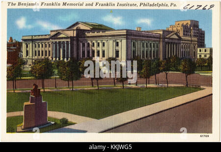 Benjamin Franklin Memorial und Franklin Institut, Philadelphia, Pa (61769) Stockfoto