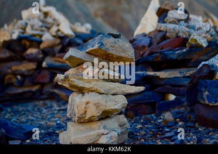 Berge in Ladakh Stockfoto