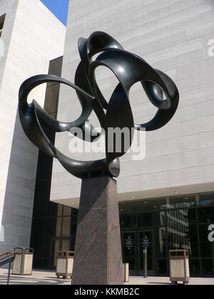 Das Smithsonian National Air and Space Museum in Washington D.C. ist eine bedeutende Einrichtung, die sich der Erhaltung und Ausstellung von Artefakten der Luft- und Raumfahrt widmet und die Geschichte und Zukunft der Luft- und Raumfahrt erforscht. Stockfoto