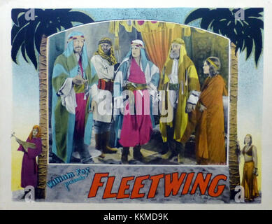 Fleetwing Lobby Card 2 Stockfoto