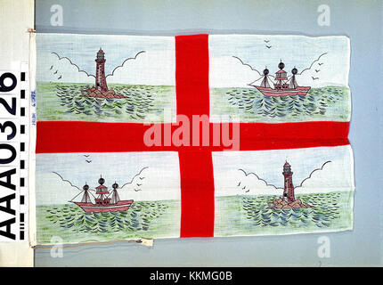 Flagge, Irish Lights Commissioners RMG RP 12 35 Stockfoto