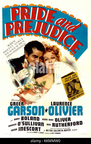 *Pride and Previdence* ist ein klassischer Roman von Jane Austen, der 1813 veröffentlicht wurde und für seine Auseinandersetzung mit gesellschaftlichen Erwartungen, Liebe und Ehe in England der Regency-Ära bekannt ist. Stockfoto