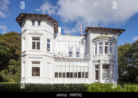 Unternehmer villa, Industriedenkmal, nordwolle Delmenhorst, Niedersachsen, Deutschland, Europa Stockfoto