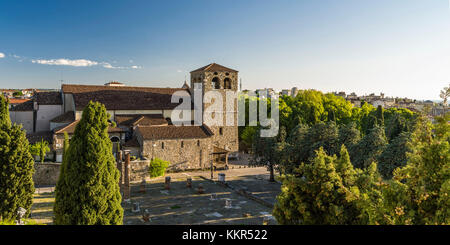 Cattedrale di San Giusto Martyre in Triest Stockfoto