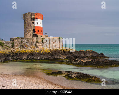 Archirondel Turm auf Jersey Stockfoto