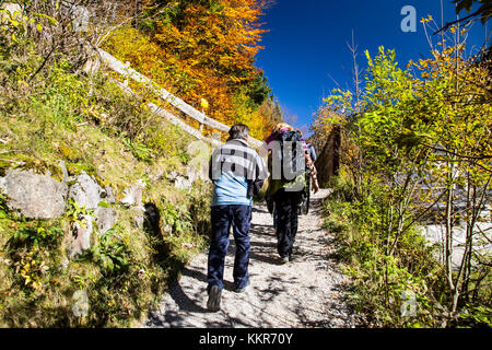 Europa, Österreich, Alpen, Tirol, Highline 179 Stockfoto