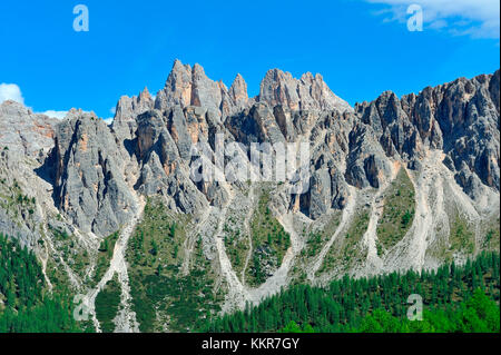 Ponta de Giau mount, San Vito di Cadore und Cortina d'Ampezzo Tal, Dolomiten, Provinz Belluno, Region Venetien, Italien Stockfoto