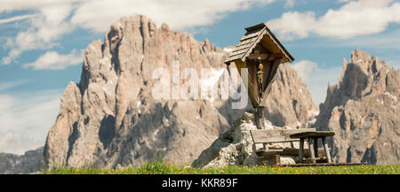 Alpe di Seis/Seiser Alm, Dolomiten, Südtirol, Italien. Stockfoto