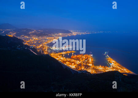 Europa, Italien, Campania, Salerno. Stockfoto