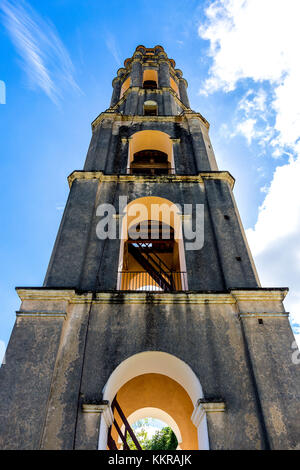 Die alten Sklaven Turm namens manaca iznaga in der Nähe von Trinidad, Kuba Stockfoto