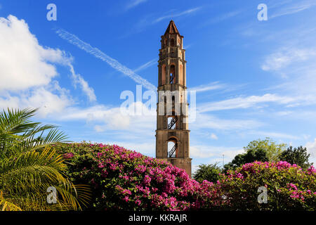 Die alte Sklaverei Turm manaca iznaga im Valle de los ingenios in der Nähe von Trinidad Stockfoto