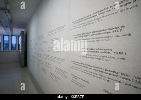 Deutschland, Bayern, München, NS-Dokumentationszentrum München, Museum der NS-Zeit, innere Stockfoto