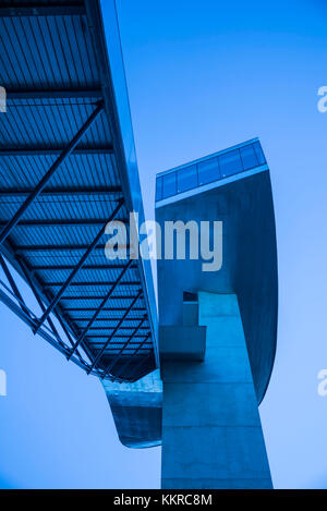 Österreich, Tirol, Innsbruck, bergeisel, olympiaschanze Turm Stockfoto