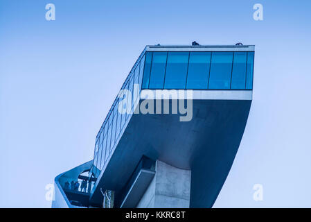 Österreich, Tirol, Innsbruck, bergeisel, olympiaschanze Turm Stockfoto