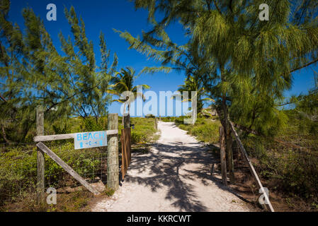 Britische Jungferninseln, anegada, Knochen, Knochen Strand Bucht Stockfoto