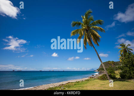 Niederlande, Sint Eustatius, Oranjestad oranjestad Bay Stockfoto