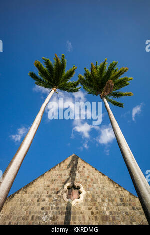 St. Kitts und Nevis, St. Kitts, Middle Island, St. Thomas Kirche Stockfoto