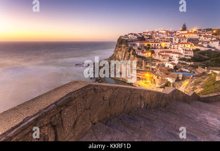 Azenhas do Mar, colares, Sintra, Lissabon, Portugal Stockfoto