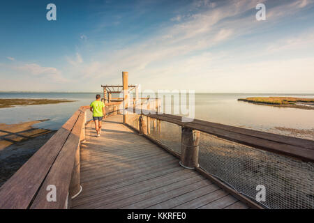 Lignano Sabbiadoro, Provinz Udine, Friaul-Julisch Venetien, Italien. Stockfoto