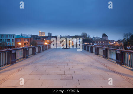 Die Brücke von Eton zu Windsor in Windsor Castle Stockfoto