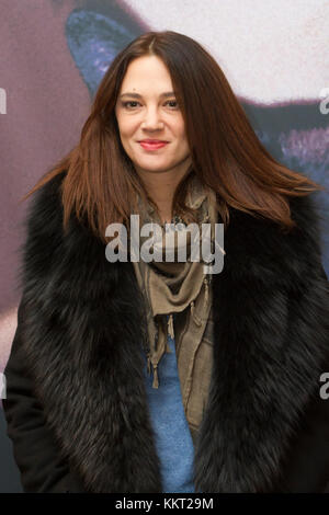 Turin, Italien. 01 Dez, 2017. Torino, Italien. 1. Dezember 2017. Die italienische Schauspielerin Asia Argento photocall in Torino Film Festival credit besucht: Marco destefanis/Pacific Press/alamy leben Nachrichten Stockfoto