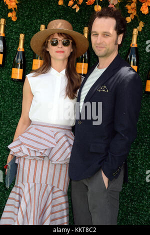 JERSEY CITY, NJ - JUNI 03: Keri Russell nimmt am 3. Juni 2017 am 10. Jährlichen Veuve Clicquot Polo Classic im Liberty State Park in Jersey City, New Jersey, Teil. Personen: Keri Russell Stockfoto