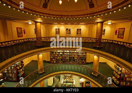 El ateneo Grand Splendid Book Store, Recoleta, Buenos Aires, Argentinien, Südamerika Stockfoto