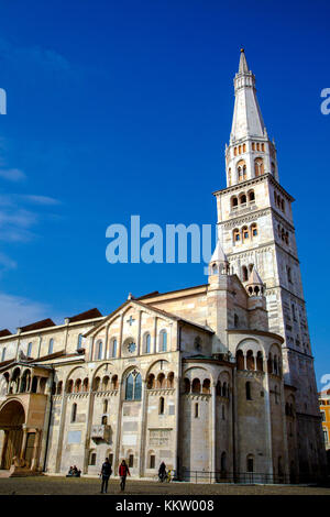 Das Torre Ghirlandina in Modena, Italien Stockfoto