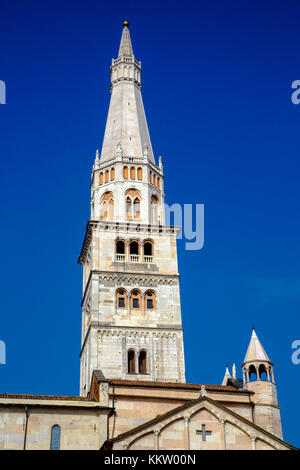 Das Torre Ghirlandina in Modena, Italien Stockfoto