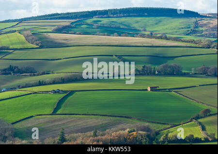 Exmoor in der Nähe des Dorfes Roadwater, Somerset Stockfoto