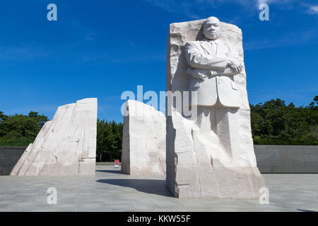 Das Martin Luther King Jr. Memorial, die Independence Avenue 1964, S.W., Washington DC, USA. Stockfoto