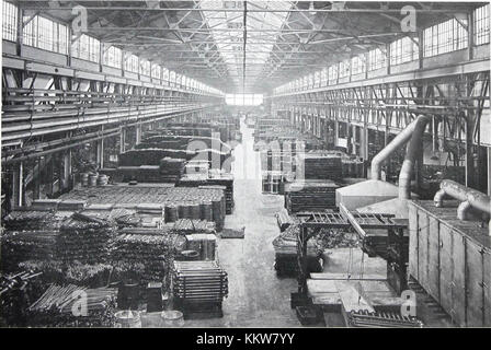 "Luft, Licht und Effizienz zeigt Einfluss der Schärpe Typen und Gebäude design' (1917) ''sVauban Meisterwerk ", Lille, und seine fünf geschützten Zitadelle in den Westen Stockfoto