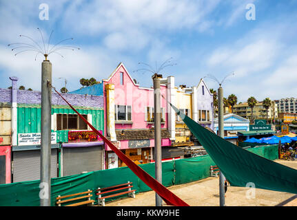 Santa Monica Pier, am 12. August 2017 - Santa Monica, Los Angeles, LA, Kalifornien, Ca, USA Stockfoto
