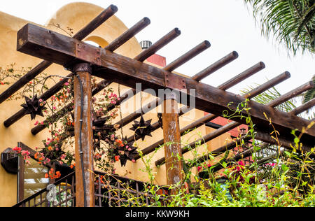 Venedig Kanäle, hängelampen am 13 August, 2017 - Venice Beach, Los Angeles, Kalifornien, USA Stockfoto