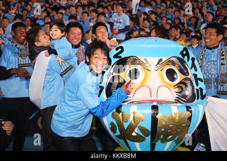 Kawasaki Todoroki Stadium, Kanagawa, Japan. Dezember 2017. Kengo Nakamura (Frontale), 2017 J1 League-Spiel zwischen Kawasaki Frontale 5-0 Omiya Ardija im Kawasaki Todoroki Stadium, Kanagawa, Japan. Quelle: YUTAKA/AFLO SPORT/Alamy Live News Stockfoto