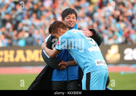Kawasaki Todoroki Stadium, Kanagawa, Japan. Dezember 2017. Toru Oniki (Frontale), 2017 J1 League-Spiel zwischen Kawasaki Frontale 5-0 Omiya Ardija im Kawasaki Todoroki Stadium, Kanagawa, Japan. Quelle: YUTAKA/AFLO SPORT/Alamy Live News Stockfoto