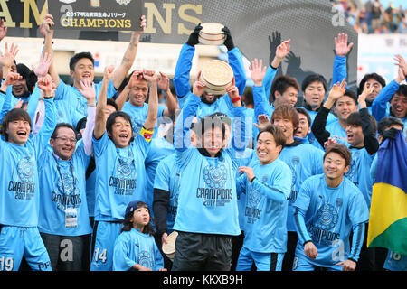 Kawasaki Todoroki Stadium, Kanagawa, Japan. Dezember 2017. Toru Oniki (Frontale), 2017 J1 League-Spiel zwischen Kawasaki Frontale 5-0 Omiya Ardija im Kawasaki Todoroki Stadium, Kanagawa, Japan. Quelle: YUTAKA/AFLO SPORT/Alamy Live News Stockfoto