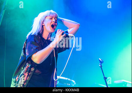 Bognor Regis, Großbritannien. Dezember 2017. Avec Sans spielt Electric Dreams Festival. © Ken Harrison/Alamy Live News Stockfoto