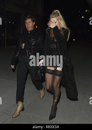 Lottie Moss im Nachtclub Tramp zu sehen mit: Lottie Moss Where: Manchester, United Kingdom When: 01 Nov 2017 Credit: WENN.com Stockfoto