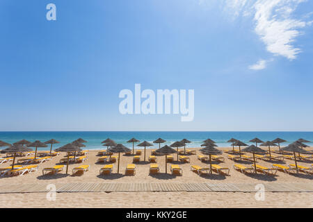 Portugal - Algarve Vale do Lobo - Sommer am Strand von Valverde poente - Europa Stockfoto