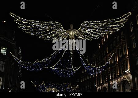 Weihnachten Walkabout in London 2017 Stockfoto