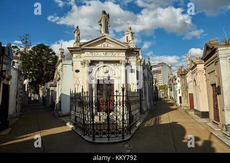 Friedhof von Recoleta, Recoleta, Buenos Aires, Argentinien, Südamerika Stockfoto