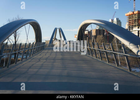 George C. King Bridge Calgary ab Stockfoto