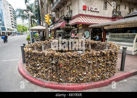 Der Locks Fountain in Montevideo, Uruguay Stockfoto