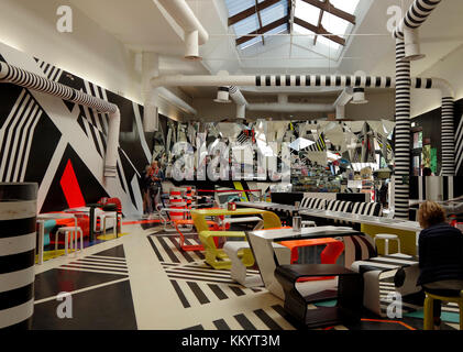 Biennale in Venedig Café, Designer Thomas Rehberger, 2009, ausgezeichnet mit goldenen Löwen 53rd International Art exhibition La Biennale di Venezia, Stockfoto