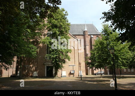 15. jahrhundert Grote Kerk hauptkirche am Kerkplein Square, Central Harderwijk, Niederlande Stockfoto