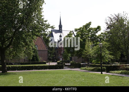 15. jahrhundert Grote Kerk hauptkirche am Kerkplein Square, Central Harderwijk, Niederlande Stockfoto