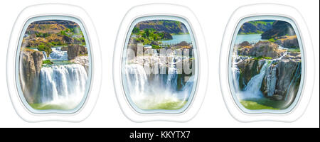 Niagara Falls Bullaugen Stockfoto