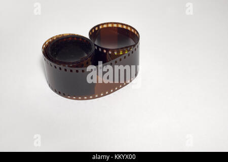 35mm Negativ fotografischen Film. belichtete Material Stockfoto