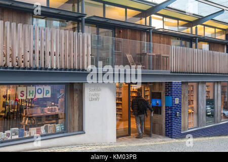 Scottish Poetry Library, Edinburgh, Schottland, Großbritannien Stockfoto